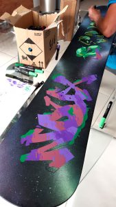 Cutomisation snowboard