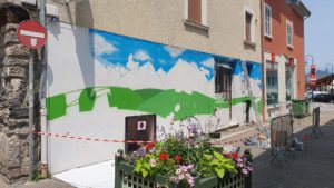 Evolution fresque murale laiterie