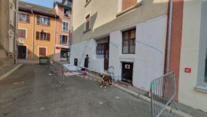 Evolution fresque murale laiterie